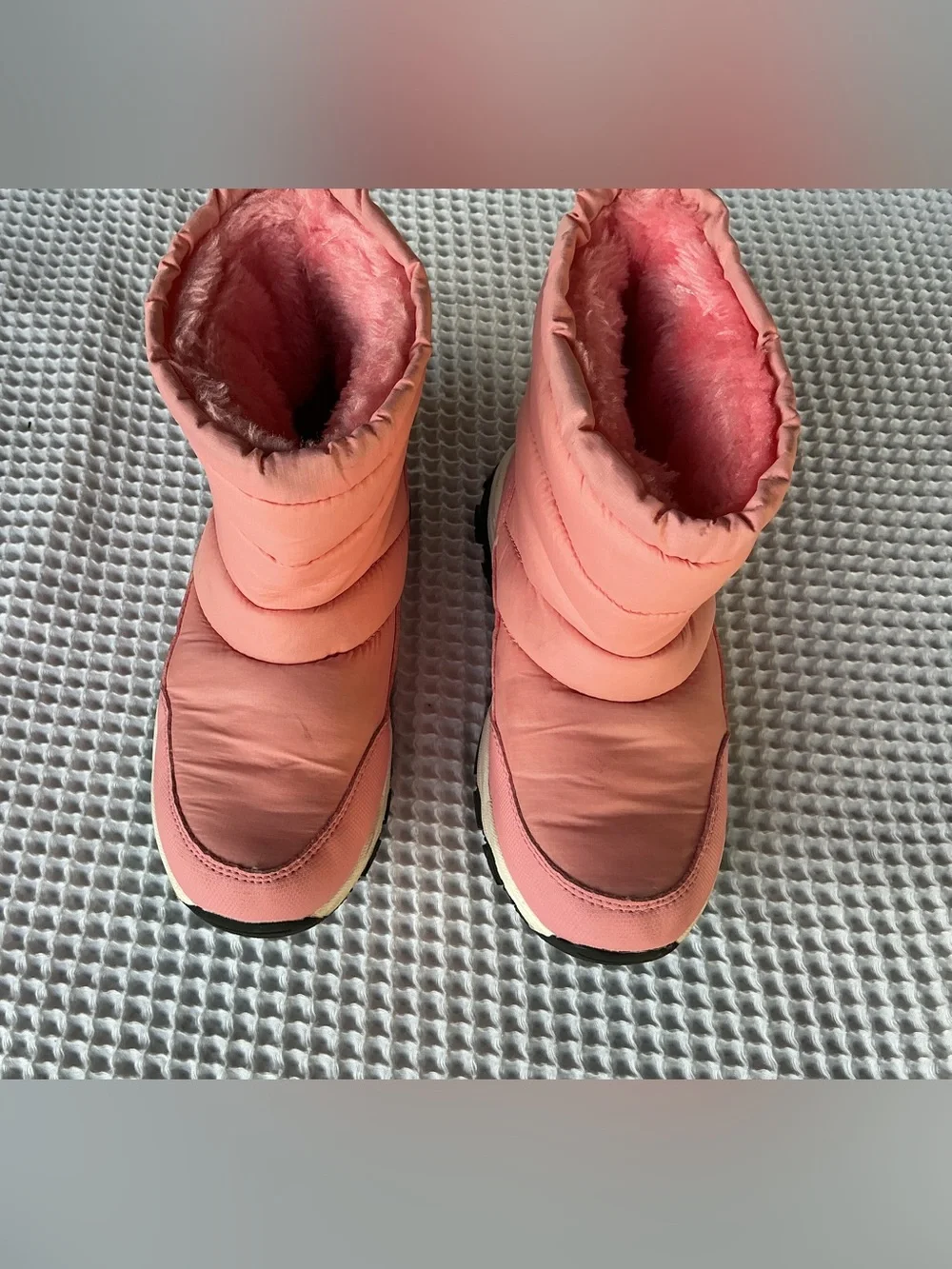 Dream Pairs Kids Pink Insulated Snow Boots